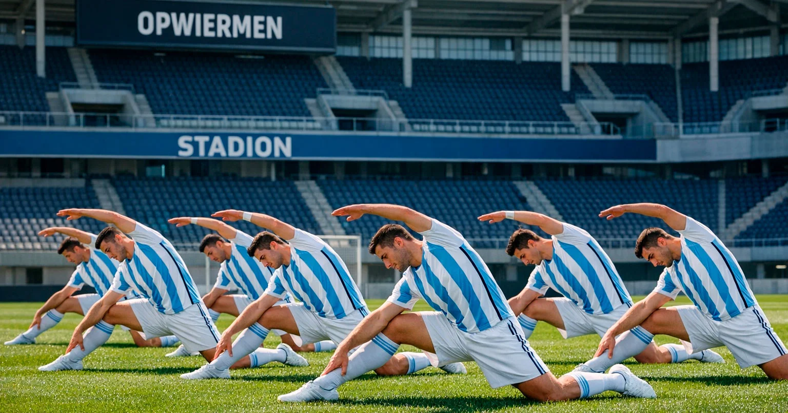 Argentinesch Nationalekipp bei der WM 2026 Virbereedung