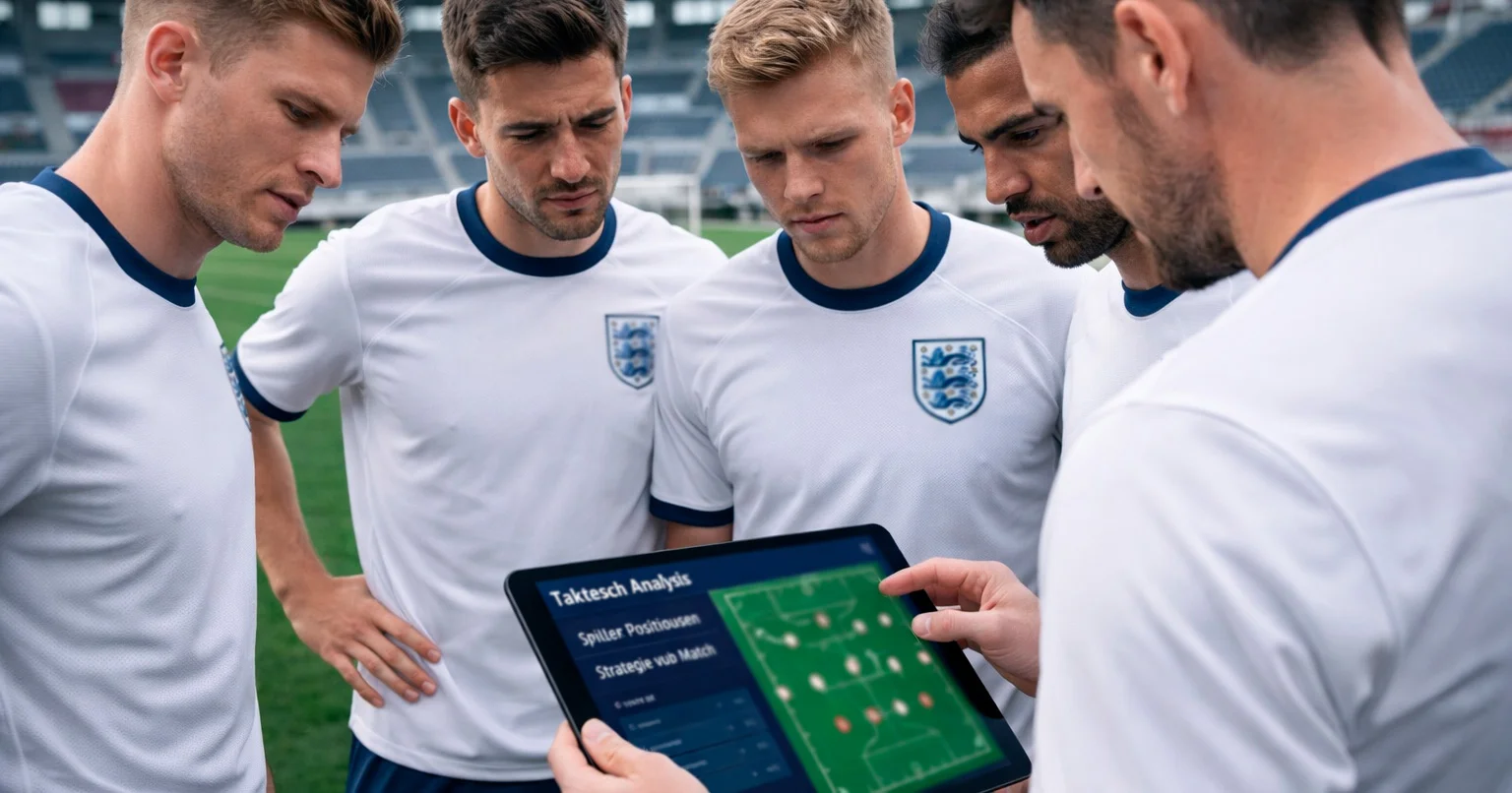 Englesch Nationalekipp bei der WM 2026 Virbereedung