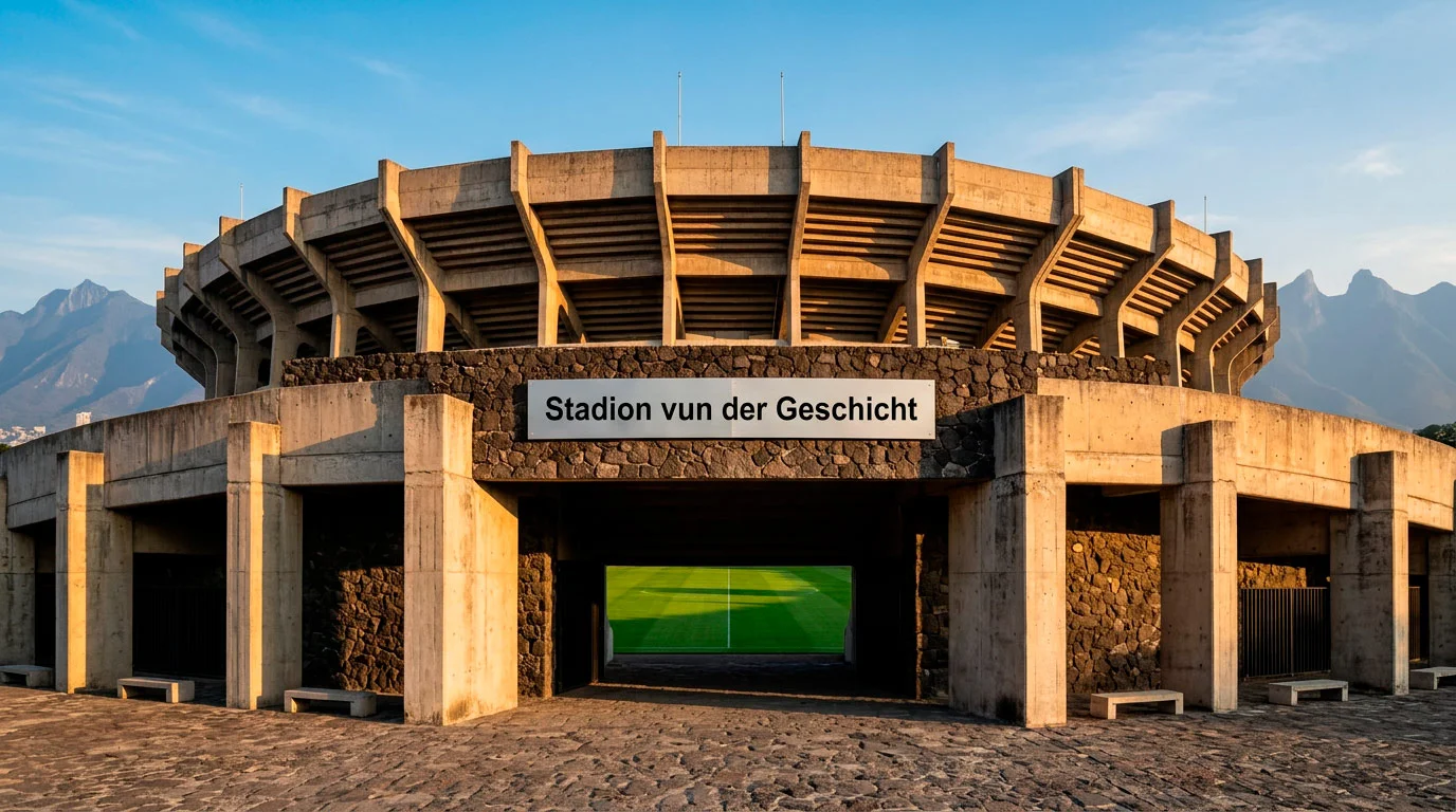 Estadio Azteca zu Mexiko City – Ouverture vun der WM 2026