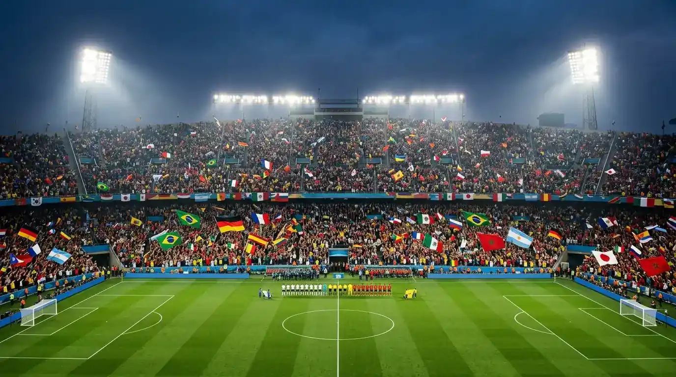 WM 2026 Stadion-Atmosphär virun engem Top-Match