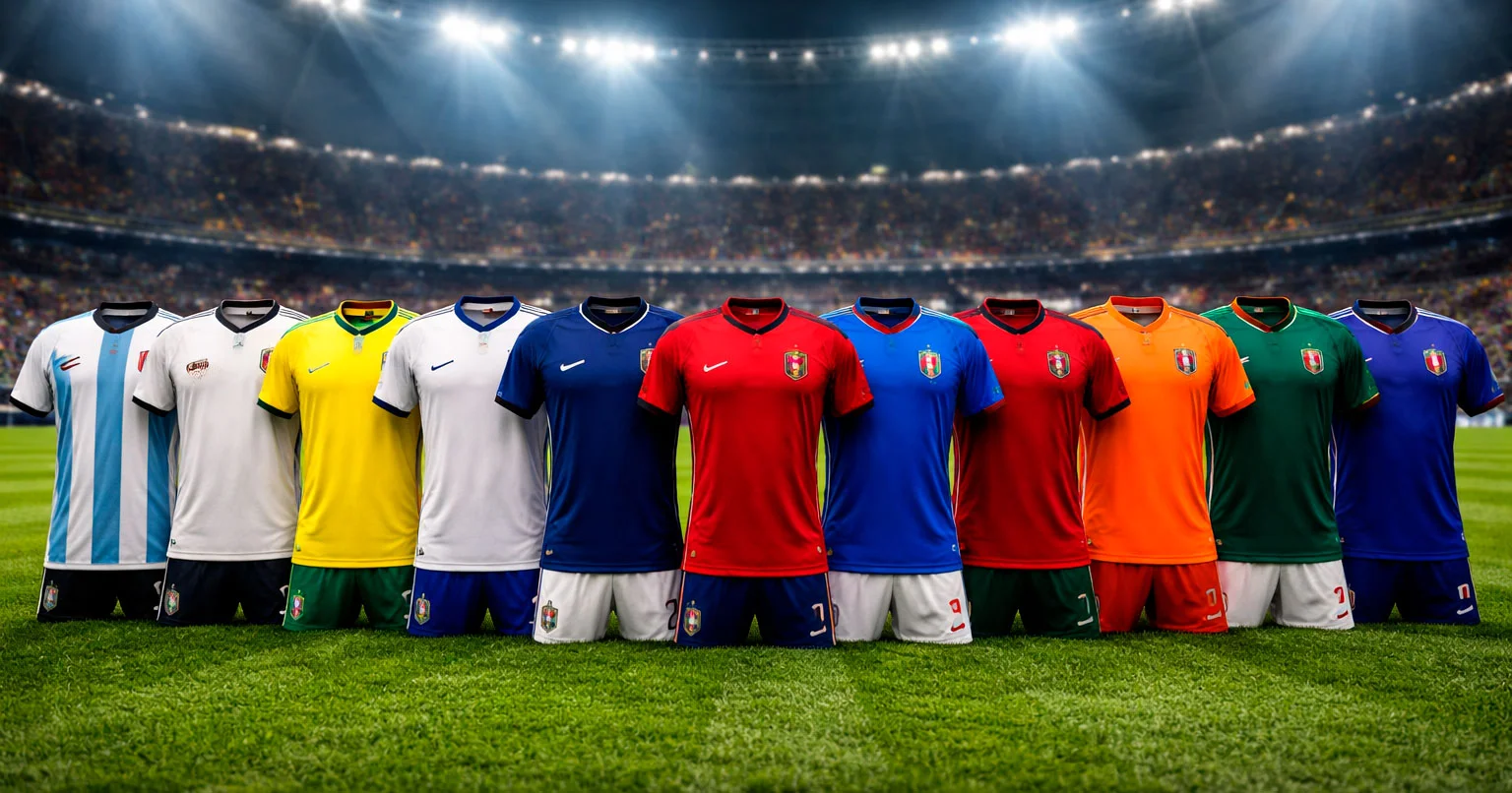 All 48 Nationalekippen vun der Weltmeeschterschaft 2026