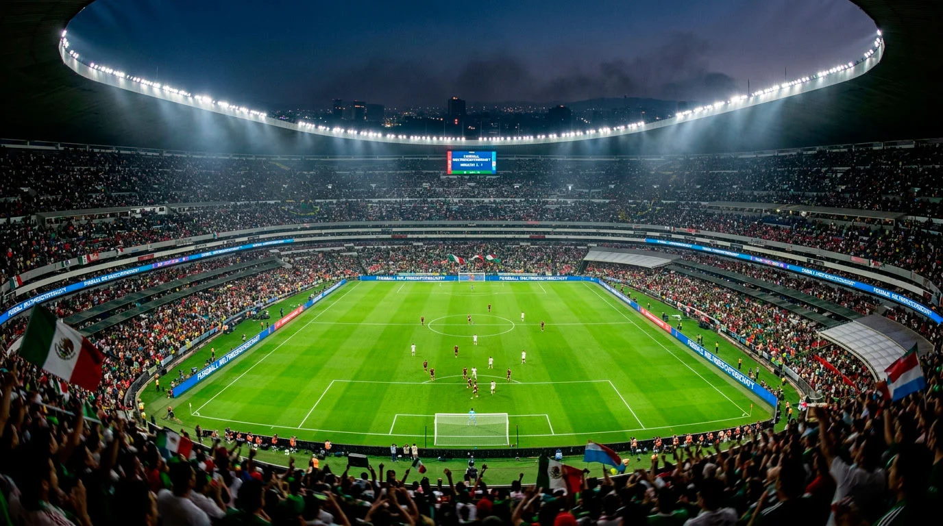 D'WM-Stadien a Mexiko a Kanada mat Charakteristiken